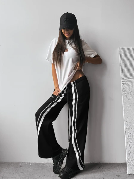 Spodnie damskie OLAVOGA SIIA 2025 czarne - maWer Fashion