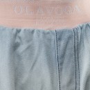 Spodnie damskie OLAVOGA BORED 2025 jasny niebieski - maWer Fashion