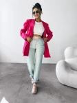 Spodnie damskie OLAVOGA BORED 2025 morski niebieski - maWer Fashion