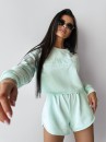 Komplet damski OLAVOGA WEST 2025 miętowy - maWer Fashion