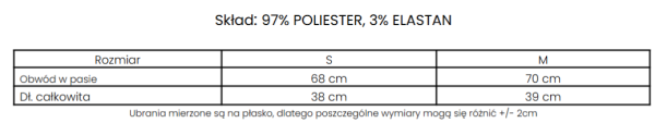 Spódnica damska OLAVOGA MOSA 2025 niebieska - maWer Fashion