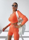 Komplet damski OLAVOGA STRIKT 2025 coral - maWer Fashion