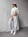 Bluza damska OLAVOGA SAING 2025 ecru - maWer Fashion