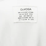 Bluza damska OLAVOGA SAING 2025 ecru - maWer Fashion