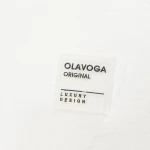 T-shirt męski OLAVOGA LANDO 2025 ecru - maWer Fashion