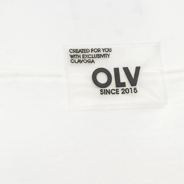 T-shirt męski OLAVOGA LANDO 2025 ecru - maWer Fashion