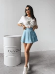 Spódnica damska OLAVOGA MOSA 2025 niebieska - maWer Fashion