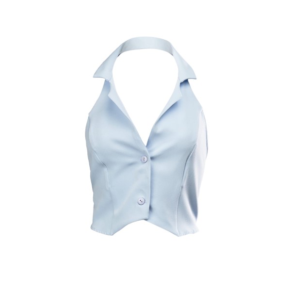 Komplet damski OLAVOGA NICE 2025 błękit - maWer Fashion