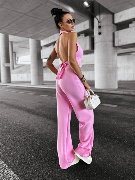 Komplet damski OLAVOGA NICE 2025 róż - maWer Fashion
