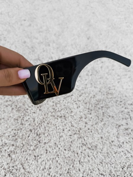 Okulary damskie przeciwsłoneczne OLAVOGA EYZ czarne - maWer Fashion