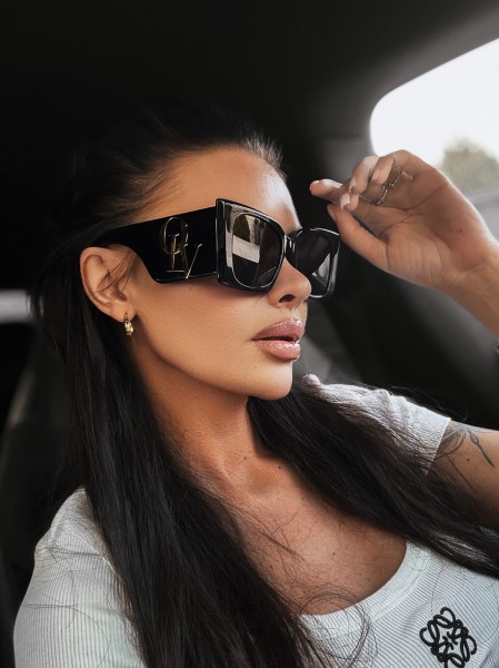 Okulary damskie przeciwsłoneczne OLAVOGA EYZ czarne - maWer Fashion