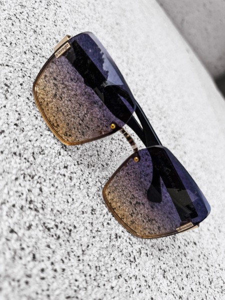 Okulary damskie przeciwsłoneczne OLAVOGA CLOSE 2025 czarne - maWer Fashion