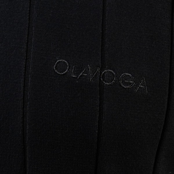 Sweter męski OLAVOGA TERON 2025 czarny -¬ maWer Fashion