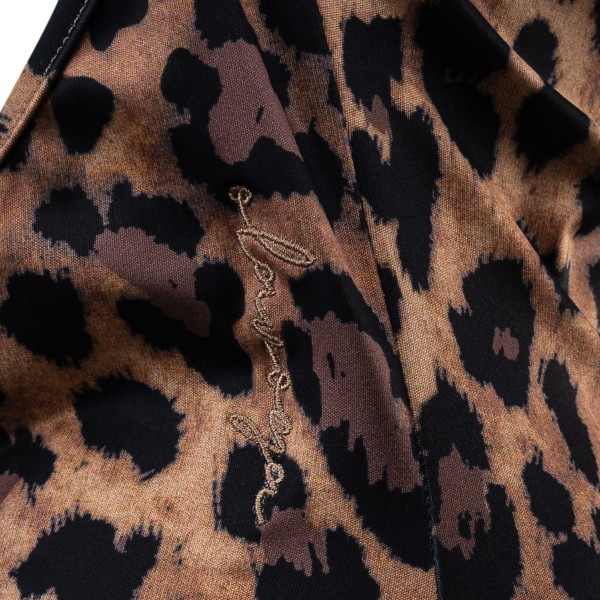 Sukienka damska OLAVOGA MUZA 2025 pantera - maWer Fashion