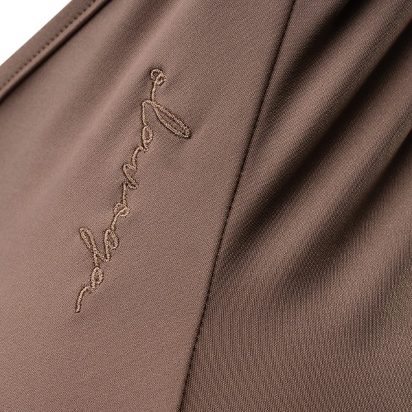 Sukienka damska OLAVOGA MUZA 2025 beżowa - maWer Fashion