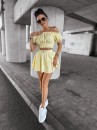 Komplet damski OLAVOGA DANTE 2025 żółty - maWer Fashion