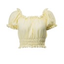 Komplet damski OLAVOGA DANTE 2025 żółty - maWer Fashion