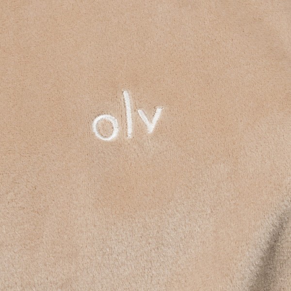 Komplet damski OLAVOGA SIBE 2025 beżowy - maWer Fashion