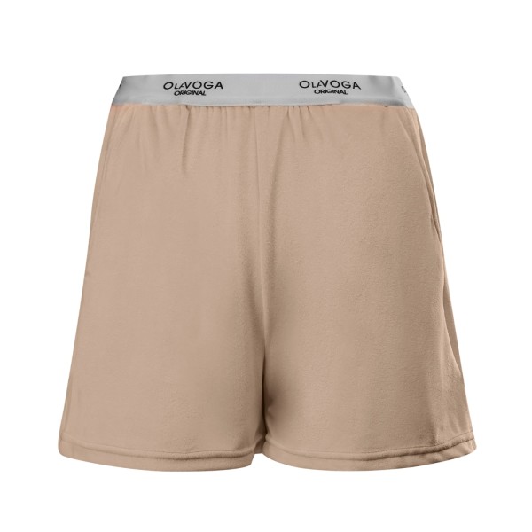 Komplet damski OLAVOGA SIBE 2025 beżowy - maWer Fashion