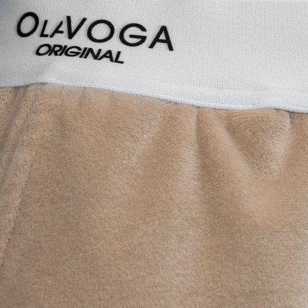 Komplet damski OLAVOGA SIBE 2025 beżowy - maWer Fashion