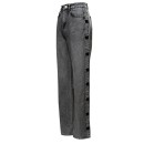 Spodnie damskie OLAVOGA ELIOKIE 2025 szare - maWer Fashion