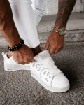 Buty męskie sneakersy OLAVOGA AUTHENTIC 2025 białe - maWer Fashion