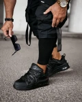 Buty męskie sneakersy OLAVOGA AUTHENTIC 2025 czarne - maWer Fashion