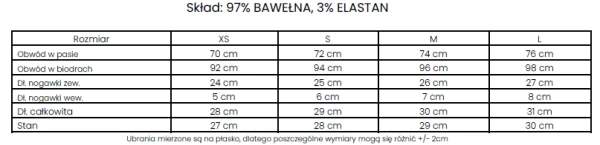 Spodenki damskie OLAVOGA KAIST 2025 niebieski - maWer Fashion