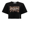 T-shirt damski OLAVOGA CITY 2025 czarny - maWer Fashion