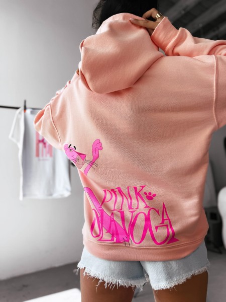 Bluza damska OLAVOGA CLOSER 2025 pudrowy róż – maWer Fashion