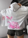 Bluza damska OLAVOGA CLOSER 2025 szary – maWer Fashion