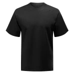 T-shirt męski OLAVOGA SHADOW LUXE 2025 czarny - maWer Fashion