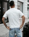 T-shirt męski OLAVOGA SHADOW LUXE 2025 ecru - maWer Fashion