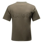 T-shirt męski OLAVOGA SHADOW LUXE 2025 khaki - maWer Fashion