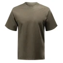 T-shirt męski OLAVOGA SHADOW LUXE 2025 khaki - maWer Fashion