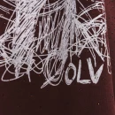 T-shirt damski OLAVOGA MARA 2025 bordo - maWer Fashion