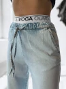 Spodnie damskie OLAVOGA MIAGE 2025 niebieskie – maWer Fashion