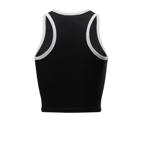 Top damski OLAVOGA WRAITH 2025 czarny - ecru - maWer Fashion