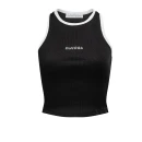 Top damski OLAVOGA WRAITH 2025 czarny - ecru - maWer Fashion