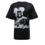 T-shirt damski OLAVOGA BESCO 2025 czarny -  maWer Fashion
