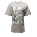 T-shirt damski OLAVOGA BESCO 2025 szary - maWer Fashion