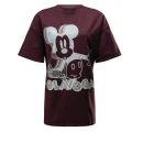 T-shirt damski OLAVOGA BESCO 2025 burgund - maWer Fashion
