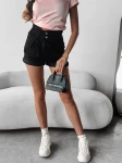 Spodenki damskie OLAVOGA ROOT 2025 czarne - maWer Fashion
