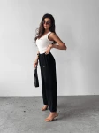Spodnie damskie OLAVOGA MIAL 2025 czarne  - maWer Fashion