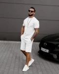 Komplet męski OLAVOGA XAER 2025 ecru - maWer Fashion