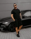 Komplet męski OLAVOGA XAER 2025 czarny - maWer Fashion