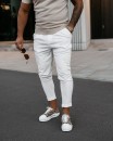 Spodnie męskie OLAVOGA ARIALIERY 2025 ecru - maWer Fashion