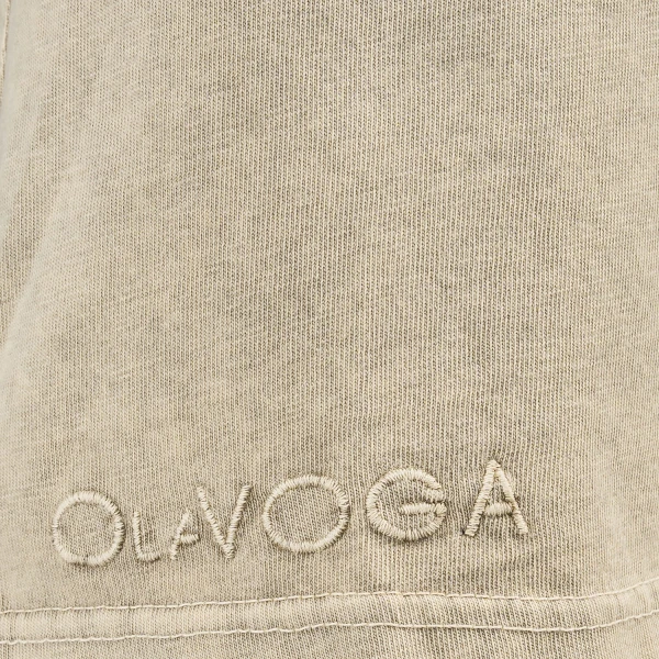 Spodenki męskie OLAVOGA MION 2025 beżowe - maWer Fashion