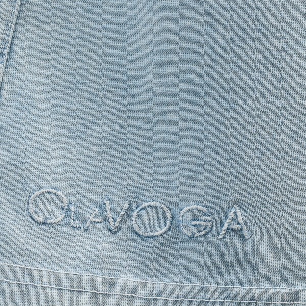 Spodenki męskie OLAVOGA MION 2025 niebieskie - maWer Fashion