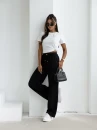 Spodnie damskie OLAVOGA YUO 2025 czarne - maWer Fashion